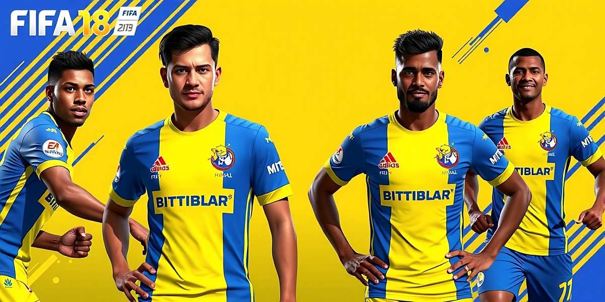 Kerala Blasters players in FIFA 18: Kerala Blasters Story with watermark